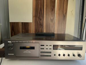 YAMAHA KX-640 ヤマハ NATURAL SOUND CASSETTE DECK カセットデッキ カセットテープ オーディオ機器 通電のみ確認済み