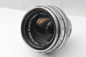 ☆Nikon Nikkor-H.C 5cm F2 1:2 Sマウント 日本光学 ニコン 56007 (10)