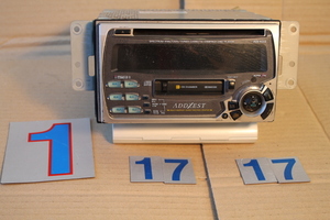 KL-505-1 ☆アゼスト ADDZEST ADX4655 CD / CASSETTE PLAYER