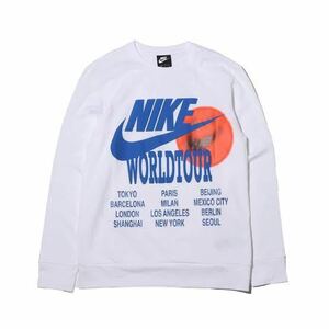 NIKEナイキ　ワールドツアー　長袖Tシャツ DA0630-100 白2XL