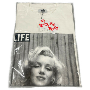TMT ティーエムティー 23AW LIFE COLLABOLATION T-SHIRTS (Marilyn Monroe) 半袖Ｔシャツ ホワイト サイズM 正規品 / 32642