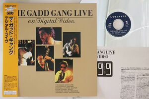 LASERDISC Gadd Gang デジタル・ライヴ VALZ2150 VIDEO ARTS /00600