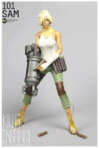 Original Effect 1:6 Scale 12 Female Figure killer instinct SAM (検 ホットトイズ FLAGSET i8toys DAMTOYS verycool rah