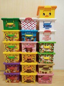 お菓子 コンテナBOX ボックス ゴミ箱 19個 まとめ売り　収納ケース