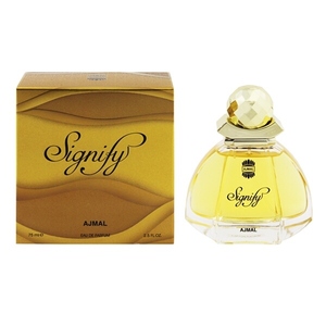 アジマル シグニファイ EDP・SP 75ml 香水 フレグランス SIGNIFY AJMAL 新品 未使用