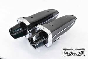 １円～新品！２個セット スターサイドランプ 【濃い緑】24V電球付 星形ロケットマーカー レトロ デコトラ トラックパーツ D1716S