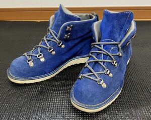 ダナー　Danner トレッキング　登山　キャンプ　シューズ　靴　8.5 26.5cm スエード　レザー　ロイヤル　ブルー