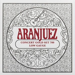 【現品限り】ARANJUEZ (アランフェス) / Concert Gold 700 クラシックギター弦　1セット