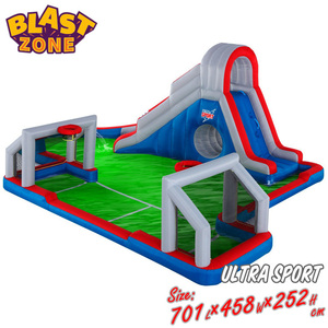 大型プール 滑り台 ウルトラ スポーツ ウォーターパーク エアー遊具 家庭 施設 Blast Zone /配送区分A