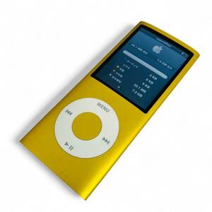 ☆【ジャンク】Apple iPod nano 第4世代 8GB イエロー　☆