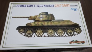 サイバーホビー　1/35 GERMAN ARMY T-34/76 Mod.1942