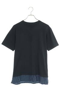 ディオール DIOR 113J632A0677 サイズ:XS オブリークシャツレイヤードTシャツ 中古 OM10