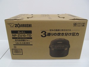 【未使用】 象印 ZOJIRUSHI 極め炊き NP-ZU10-TD ダークブラウン