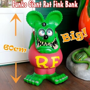 RAT FINK ラットフィンク・24インチビッグバンク（グリーン）