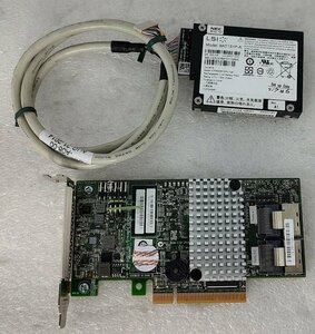 ●LSI Logic MegaRAID SAS 9267-8i 高速RAIDコントローラ ロープロファイル型 NEC OEM品 [N8103-150 / WBバッテリ付]