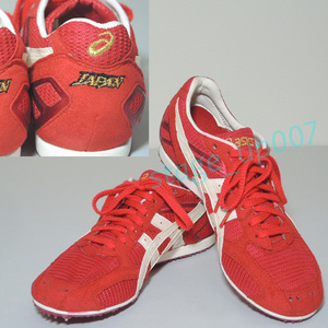 asics（アシックス）／陸上長距離用 軽量スパイク-LD JAPAN TTP08S/size24cm- 約115g（片側）／管JVAQ