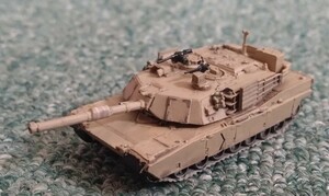 TAKARA タカラ 海洋堂 1/144 ワールドタンク ミュージアム WTM 第6弾 アメリカ陸軍 M1A2 エイブラムス プラス デザート マイクロアーマー