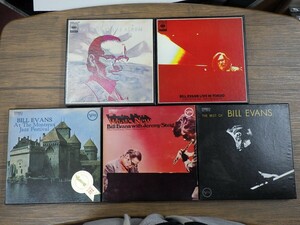 ★4track19cm/s｜5-SET★Reel-to-reel-tape 7inch（オープンリールテープ）★BILL EVANS（ビル・エヴァンス）まとめてセット