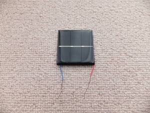 太陽電池　テスターで測って1.5V～1.6V　出力確認　Solar Cell 1.8V,340mA