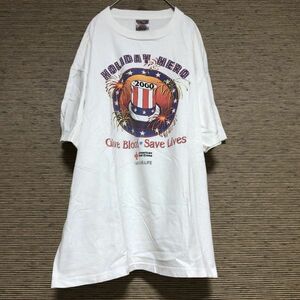 オ二ータ 半袖Tシャツ シルクハット　アメリカ　赤十字　ライフガード59 古着　入手困難　激レア　希少 人気 ビンテージ　花火　ジャマイカ