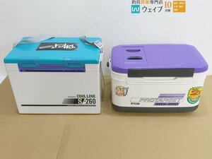 ダイワ クールラインS-260、リョービ プロターゲット GRX-200 計2点 中古＆ジャンク品