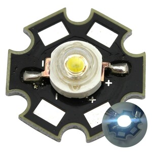 POWER LED 1W 白色 XGB-HPE6H12L41W-AL3 5000個