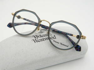 新品 ヴィヴィアン ウエストウッド メガネ 40-0012-03-47 ② 正規品 フレーム 専用ケース付 Vivienne Westwood 