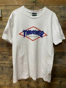 THRASHER × STARTER BLACK LABEL Tシャツ size:M 白 スラッシャー スターター TEE WHITE ロゴ