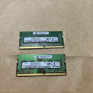 16GB#HP94LZ#SAMSUNG 8GB 1Rx8 PC-2400T-SA1-11。8GBx2枚=16GB