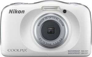 Nikon デジタルカメラ COOLPIX W150 防水 W150WH クールピクス ホワイト(中古品)