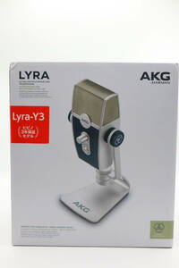 動作確認済み AKG Lyra-Y3 コンデンサーマイク USB接続対応 ポップガード アーカーゲー 