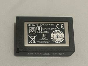 ライカ　M10用　バッテリー　leica BP-SCL5 リチウムイオンバッテリー　未使用