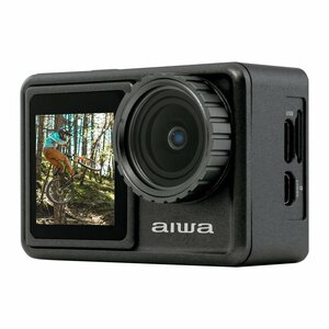 【新品・送料無料・おまけ付】aiwa cam S5K (JA3-ACM0001) アクションカメラ 2024年4月25日発売