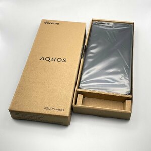 未使用品 AQUOS wish3 SH-53D ブラック Android スマートフォン ドコモ SIMフリー