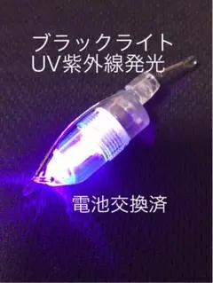 数量限定   ブラックライト、UV紫外線発光　2個セット　防水対策済