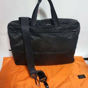 概ね美品///ポーター エヴォ 2WAYブリーフケース 534-05270 PORTER EVO 吉田カバン ビジネスバッグ 2WAY BRIEFCASE メンズ ブランド 