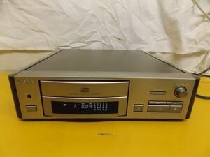 CC3018 SONY CDプレーヤー CDP-S1 アドバンストパルスD/Aコンバーター,ハイプレシジョンデジタルサーボ,デリートシャッフル搭載 動作OK/100