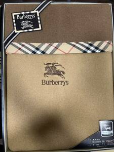 ☆未使用☆　Burberrys　バーバリー　ウール100％　純毛毛布　140cm×200cm