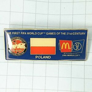 送料無料)2002 FIFA WorldCup POLAND 輸入 アンティーク ピンバッジ A02961