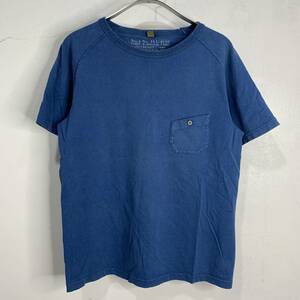 送料無料☆NIGEL CABOURN☆ナイジェルケーボン☆ベーシックTシャツ☆ポケットTシャツ☆ネイビー☆46☆C23