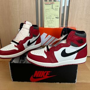 新品/未使用 NIKE AIR JORDAN 1 RETRO HIGH OG ナイキ エアジョーダン 1 レトロ ハイ　ロスト&ファウンド