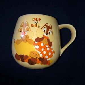 激レア非売品 Disney チップ&デール 陶器 マグカップ 第一生命ノベルティ