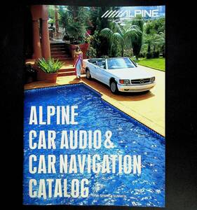 ALPINE CAR AUDIO/アルパイン カーオーディオカタログ 平成6年5月