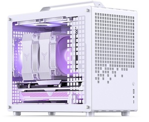 【未使用】jonsbo jonsplus z20　(white 白)　micro-ATX mini-ITX ケース 　新品(撮影のため開封)