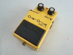 n5T240420 BOSS ボス Over Drive オーバードライブ OD-1 エフェクター 通電未確認 ジャンク 現状品