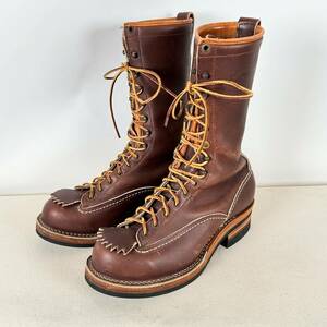 希少《 Old Model / Wesco / 8.5E 》02年 極上品【 ウエスコ ジョブマスター 14ホール ビンテージ ブーツ 】