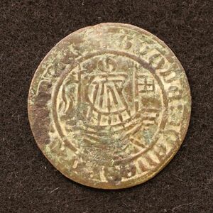 ドイツ ニュルンベルク 黄銅製トークン（1600年台）[E3914]コイン