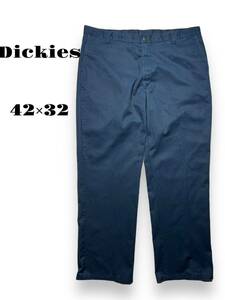 極太　42×32 古着　ワークパンツ　チノパン　ディッキーズ　Dickies