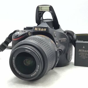 カメラ Nikon D5100 / AF-S DX Nikkor 18-55mm f3.5-5.6 G VR 一眼レフ セット品 現状品 [1664HJ]
