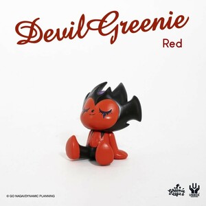 unbox industries　新作 Devil Greenie red Ver DEVILMAN DevilGreenie ソフビ デビルマン